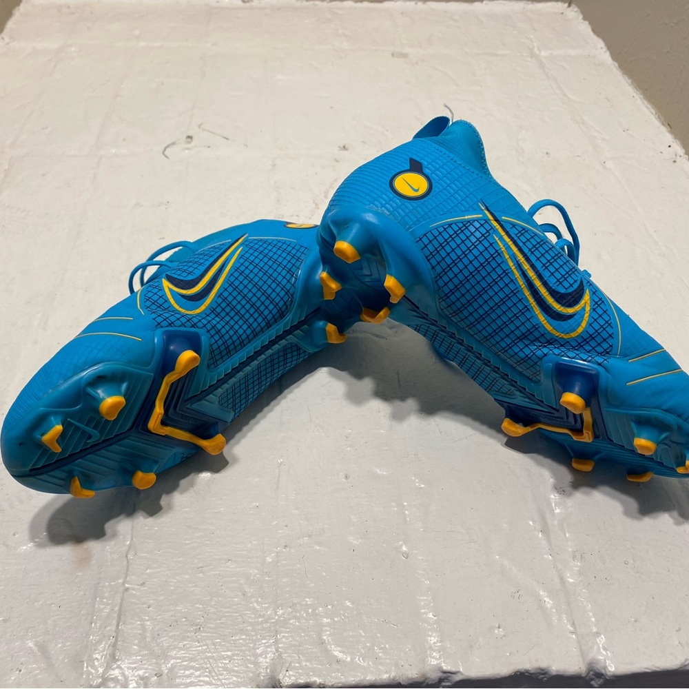 Nike Mercurial Superfly 8 Pro FG Chlorine Blue DJ2848-484 Mens Size 4.5 Womens 6